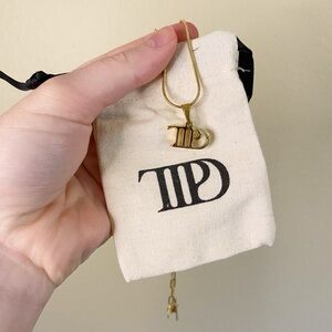 Taylor Swift TTPD Gold Necklace